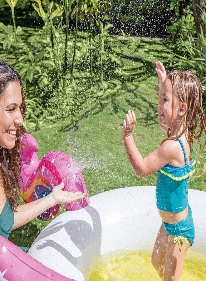 Glan Inflatable Pool Mat Float Swimming Pool Floating Mat Summer Beach Pool Party Float Lounge for Kids and Adults (Animal Swim Ring) - Image 5